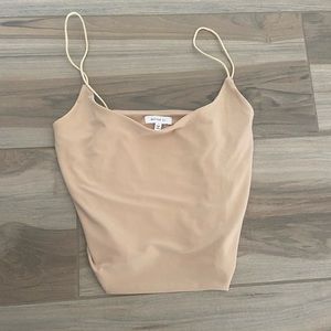 Tan tank top